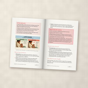The 30-Second Newborn Manual, open spread